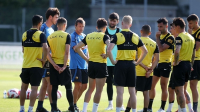 AEK – Σαχτάρ Ντόνετσκ: Με Άμραμπατ και Λιβάι Γκαρσία η ενδεκάδα του Αλμέιδα
