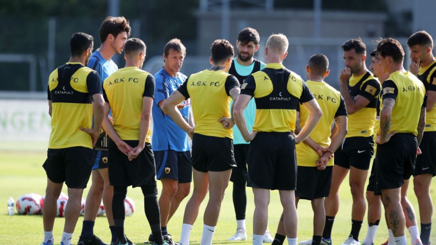 AEK – Σαχτάρ Ντόνετσκ: Με Άμραμπατ και Λιβάι Γκαρσία η ενδεκάδα του Αλμέιδα