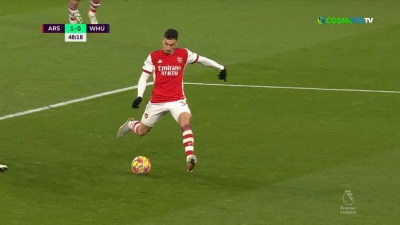 Άρσεναλ - Γουέστ Χαμ: Υπέροχο πλασέ του Μαρτινέλι για το 1-0 (video)