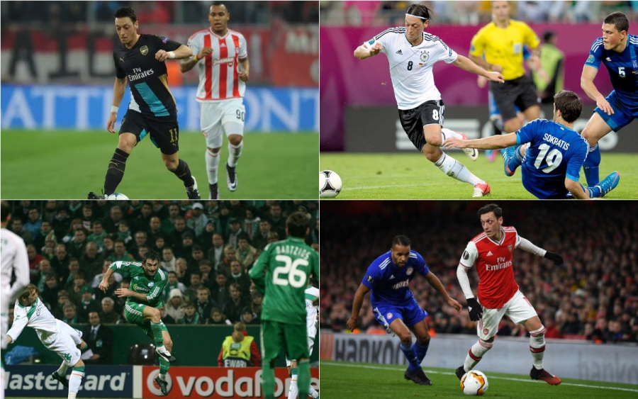 Το χατ τρικ του Ζιρού, το κρεσέντο του Μάντζιου, το «buzzer beater» του Ελ Αραμπί: 5+1 «ελληνικές» στιγμές του Μεσούτ Οζίλ (video)