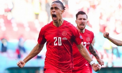 Δανία – Ισραήλ 2-0: Εκπληκτικό τρίλεπτο και ισχυρό προβάδισμα με Πόουλσεν και Κιάερ! (video)