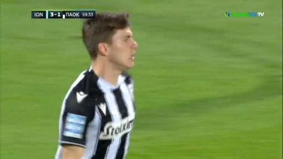 Ιωνικός – ΠΑΟΚ 3-2: Μειώνουν με Μουργκ οι «ασπρόμαυροι»! (video)