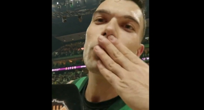 Σλούκας σε... άλλη διάσταση: «Δεν έχω λόγια, φιλιά στην οικογένειά μου!» (video)