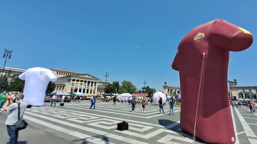 Το BN Sports στη Βουδαπέστη, για τον τελικό του Europa League: Η πόλη σε «ρυθμούς» Σεβίλλη-Ρόμα! (video)