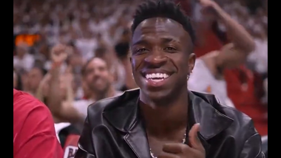 Ο Βινίσιους Τζούνιορ βρέθηκε στο Μαϊάμι για το Χιτ – Νάγκετς!