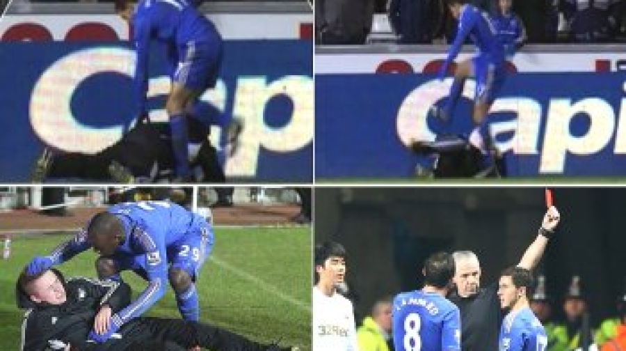 Η… μοιραία κλωτσιά του Αζάρ στο ball boy, που έστειλε τη Σουόνσι στον τελικό του League Cup!