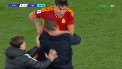 Αυτά μόνο ο Ντιμπάλα: «Κεραυνός» απ’ τα 25 μέτρα και… παθιασμένη αγκαλιά με τον Ντε Ρόσι! (video)