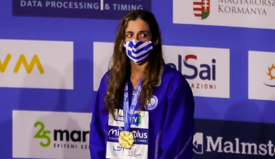 Παγκόσμιο 25άρας πισίνας: Στη δέκατη θέση των 50μ. πεταλούδα η Ντουντουνάκη