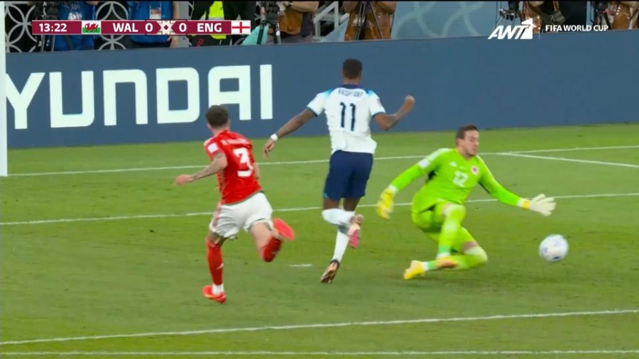 Ουαλία – Αγγλία 0-0: Ο Γουόρντ νίκησε σε τετ-α-τετ τον Ράσφορντ (video)