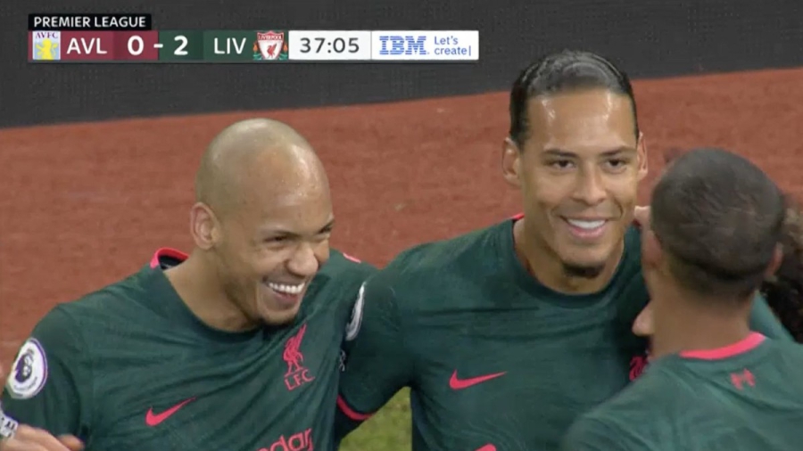 Άστον Βίλα – Λίβερπουλ 0-2: Ο Μπουεντία μάρκαρε τον Φαν Ντάικ και ο Ολλανδός… σκόραρε εύκολα! (video)