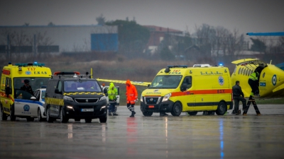 Προσγειώθηκαν στη Θεσσαλονίκη οι 2 τραυματίες από την Ρουμανία!