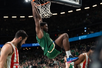 Φωτιά και λάβα: Επιβλητική Ζαλγκίρις στο «ηφαίστειο» του Κάουνας!