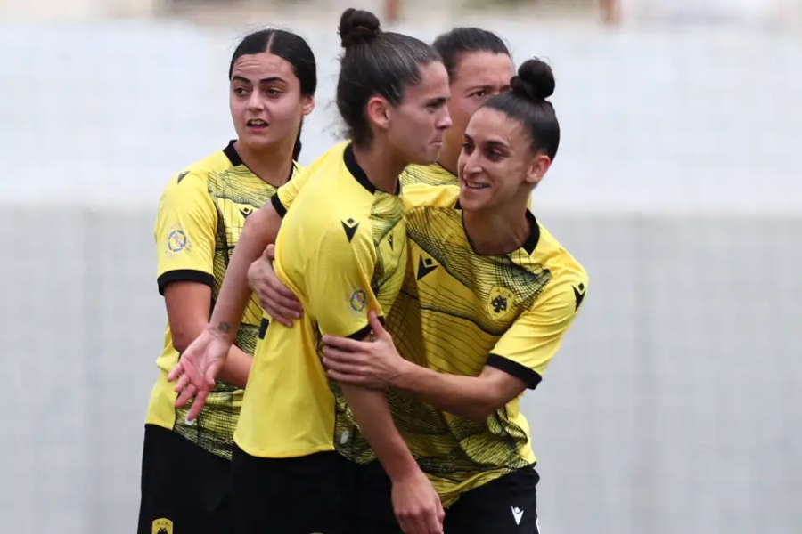 «Τη δόξα κατακτήστε...»: Τα σπουδαία κορίτσια της ΑΕΚ έγραψαν ιστορία με το πρώτο πρωτάθλημα! (video)