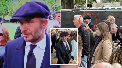 O Μπέκαμ περίμενε 12 ώρες στην ουρά για να προσκυνήσει την σορό της Βασίλισσας Ελισάβετ! (vid)