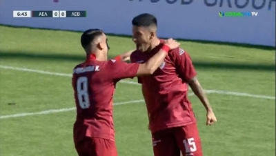 Λάρισα - Λεβαδειακός 1-1: Άνοιξαν το σκορ οι Θεσσαλοί με φοβερό σουτ του Πεδρόσο, ισοφάρισαν με τον Νίκα οι Βοιωτοί! (video)