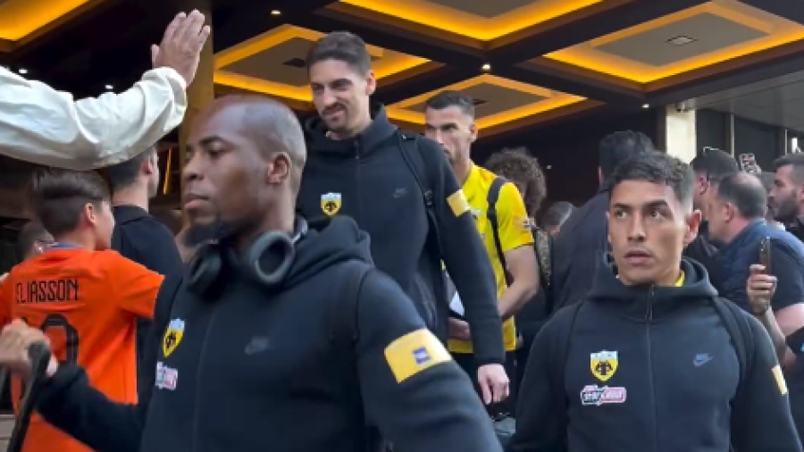 ΑΕΚ: Έτσι την «ντόπαρε» ο κόσμος της, εν όψει Ολυμπιακού! (video)