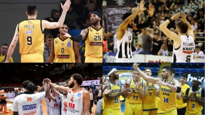 Basket League: Τα 16 σενάρια τελικής κατάταξης από την 3η έως την 6η θέση!
