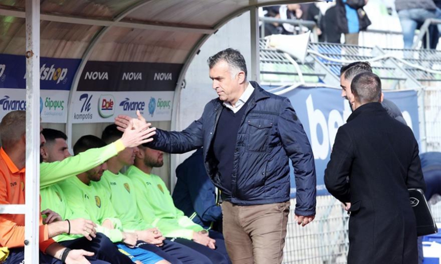 Αναστασίου: «Απαγορευτικό να μιλάει κανείς για ποδόσφαιρο υπό αυτές τις συνθήκες»