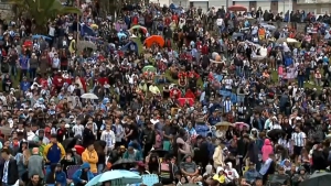 Αργεντινή: Οι πανηγυρισμοί χιλιάδων φιλάθλων στην Μαρ ντε Πλάτα (video)