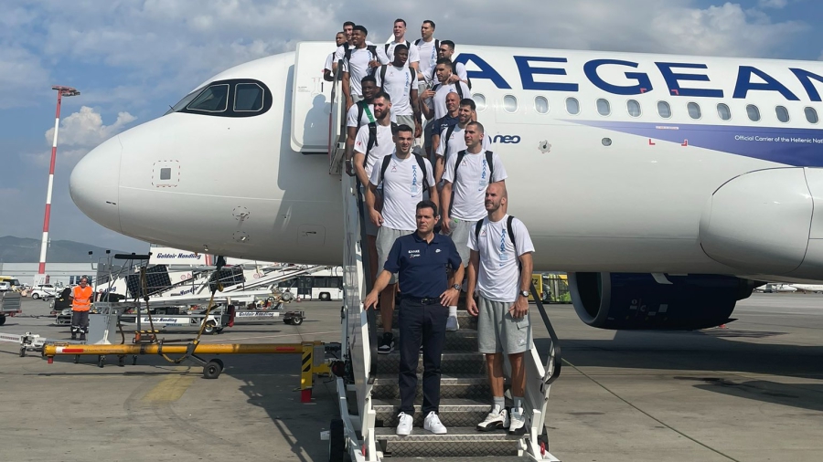 Αναχώρησε για Μιλάνο η Εθνική Ελλάδας