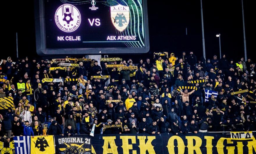 Απόβαση στην Σλοβενία - Ανοίγει όλη η νότια κερκίδα για τους οπαδούς της ΑΕΚ!