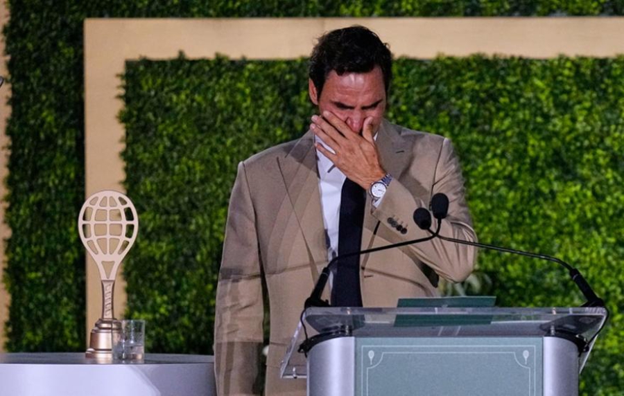 Φέντερερ στο Hall of Fame του τένις-Δάκρυσε ο μεγάλος Ελβετός