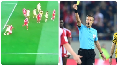 Το απίθανο λάθος του Μάσα στην Ιταλία: Τον θυμούνται στην Ελλάδα από το Ολυμπιακός – ΑΕΚ του 2023! (video)