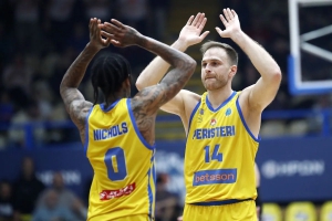 Eurocup: «Πέταξε» στα προημιτελικά το Περιστέρι - Νίκησε τη Σαραγόσα με 86-70!