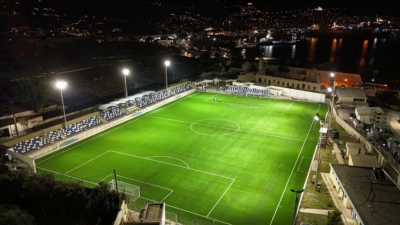 Ελλάς Σύρου: Το εντυπωσιακό βίντεο με το ανακαινισμένο γήπεδο της Ερμούπολης (vid)