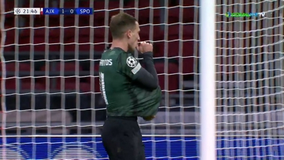 Άγιαξ – Σπόρτινγκ Λισαβόνας 1-1: Πάσα ακριβείας από Ταμπάτα και ωραίο τελείωμα του Σάντος! (video)