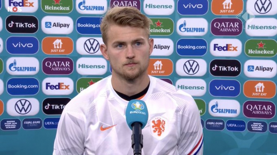 Ντε Λιχτ: «Αποκλειστήκαμε εξαιτίας μου» (video)