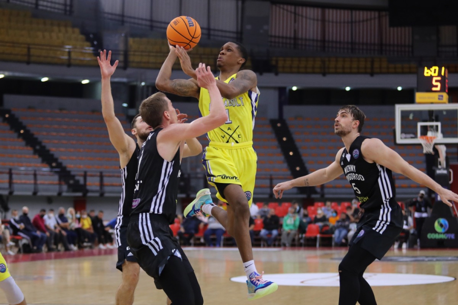 Λαύριο - Νίζνι Νόβγκοροντ 95-86: Θρίαμβος μετά από παράταση με 35άρη Κάρτερ (video)