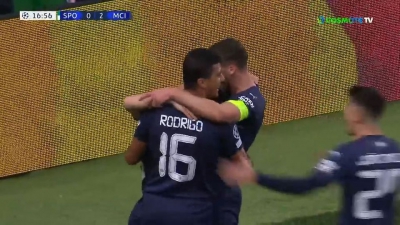 Σπόρτινγκ Λισαβόνας – Μάντσεστερ Σίτι 0-2: Τρομερό γκολ από τον Μπερνάρντο Σίλβα που «σκοτώνει» τους γηπεδούχους (video)