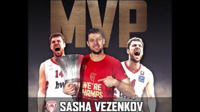 MVP της σεζόν στην Basket League ο Βεζένκοφ!