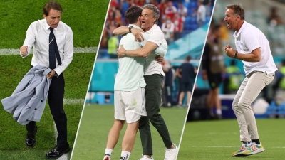 Οι τέσσερις προπονητές των ημιτελικών του EURO: Ποιος το έχει, ποιος το... ψάχνει και ποιοι θα επικρατήσουν