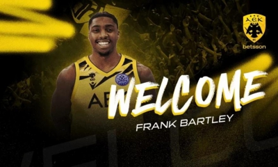 Παίκτης της ΑΕΚ Betsson και επίσημα ο Φρανκ Μπάρτλεϊ!