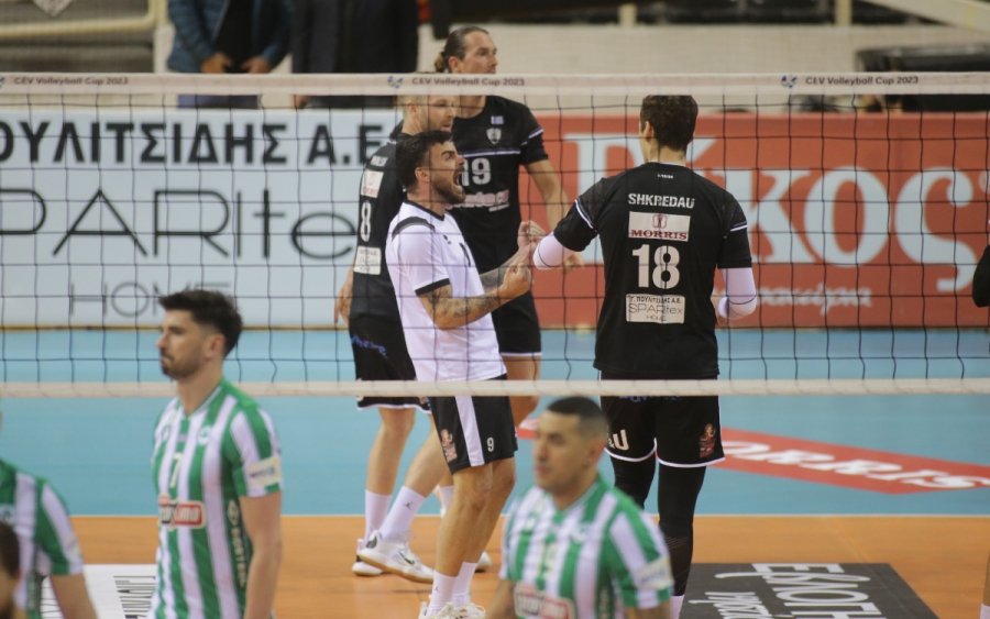 ΠΑΟΚ – Παναθηναϊκός 3-0: Περίπατος στο Παλατάκι και 1-0 για τον «δικέφαλο»