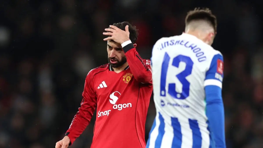 Τέλος και το Κύπελλο για την Γιουνάιτεντ, αποκλείστηκε από την Μπράιτον!