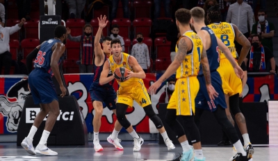 Euroleague Day 8: Πέμπτη σερί νίκη για τη Μακάμπι, μία από τα ίδια Εφές και Ζαλγκίρις, πήρε το ντέρμπι η Ρεάλ (video)