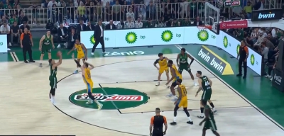 Ο Σλούκας το… χλάτσωσε και το ΟΑΚΑ «σείεται»! (video)