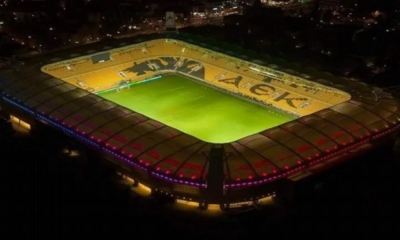 ΑΕΚ: Βίντεο από drone από την τελευταία πρόβα εγκαινίων στην OPAP Arena