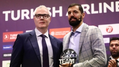 MVP της Ευρωλίγκα ο Νίκολα Μίροτιτς!