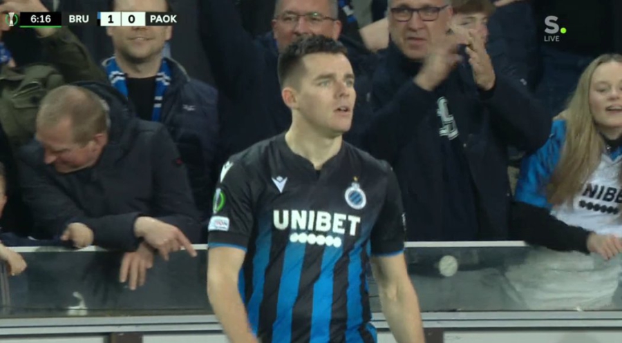 Μπριζ – ΠΑΟΚ 1-0: Κακό ξεκίνημα, γκολ από το 6’ οι γηπεδούχοι, συζήτηση Κουλιεράκη – Οζντόεφ! (video)