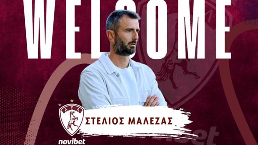 ΑΕΛ Novibet: Κι επίσημα στο τιμόνι ο Στέλιος Μαλεζάς