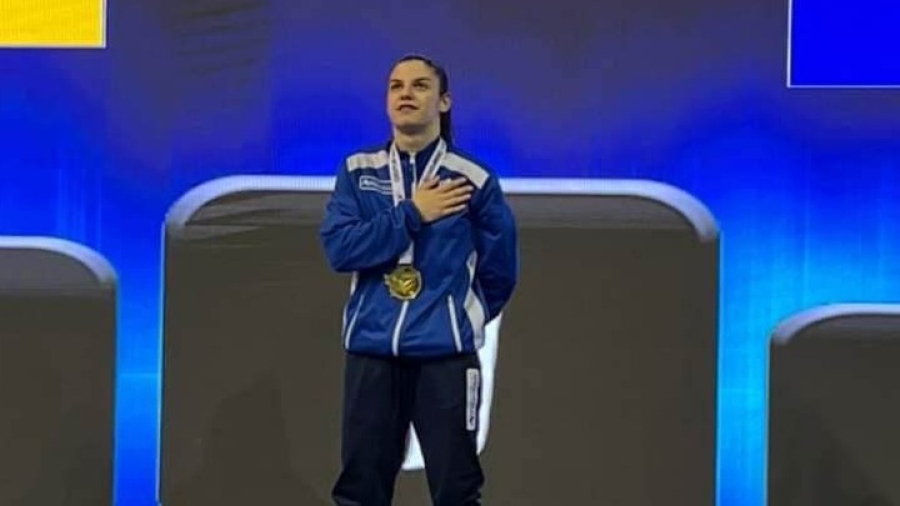 Χρυσό μετάλλιο στο Ευρωπαϊκό της Λάρνακας για την Κωνσταντίνα Χρυσοπούλου