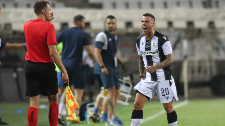 ΠΑΟΚ: Πρόστιμο σε Βιεϊρίνια και Αουγκούστο για τις κάρτες κόντρα σε Λέφσκι!