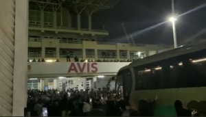 Υποδοχή «ηρώων» στο ΟΑΚΑ από χίλιους και πλέον φίλους του Παναθηναϊκού!