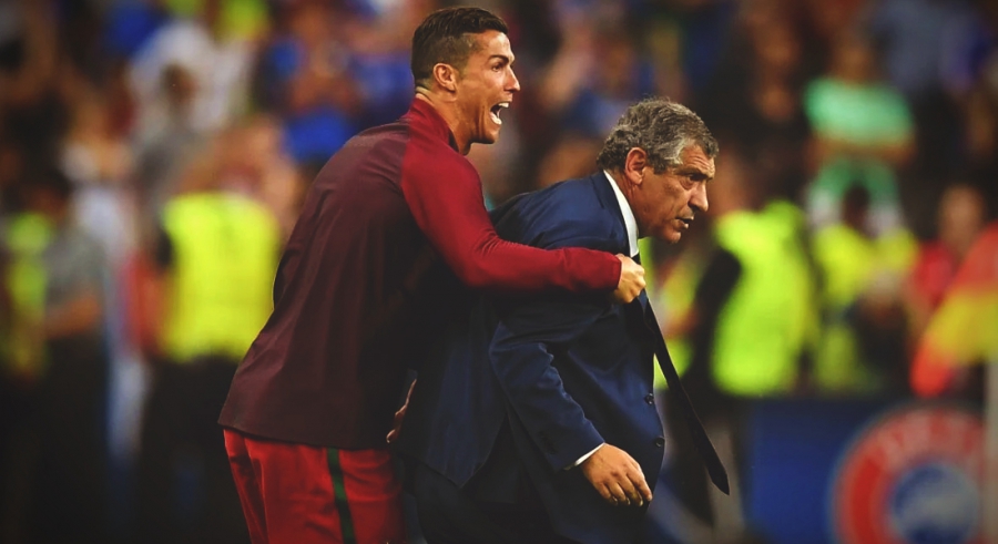 EURO 2016: Η κορυφαία στιγμή στην ιστορία του πορτογαλικού ποδοσφαίρου είχε «μαέστρο» τον Σάντος και βοηθό του τον Κριστιάνο Ρονάλντο!