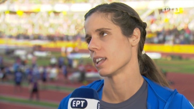 Στεφανίδη: «Ευχαριστημένη για το ρεκόρ – Ελπίζω στο Μόναχο να λέμε άλλα πράγματα» (video)