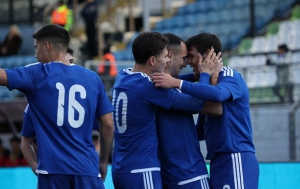 Πάρτι της Εθνικής U21 κόντρα στην Μάλτα - Έκανε το 6/6 με σκορ 5-0 στην Λιβαδειά